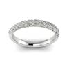White Gold Wedding Ring Asteria