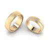 Yellow Gold Wedding Ring Set Evander