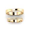 Yellow Gold Wedding Ring Set Celeste