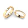 Yellow Gold Wedding Ring Set Celeste