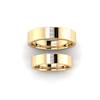 Yellow Gold Wedding Ring Set Ariella
