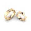 Yellow Gold Wedding Ring Set Ariella
