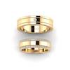 Yellow Gold Wedding Ring Set Calahan