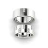 White Gold Wedding Ring Set Aida