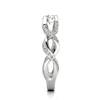 Designer Engagement Ring Florenzia White Gold