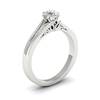 Designer Engagement Ring Blazingstar White Gold
