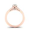 Designer Engagement Ring Blazingstar Rose Gold