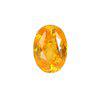 Oval golden yellow sapphire 2.3ct gemstone 