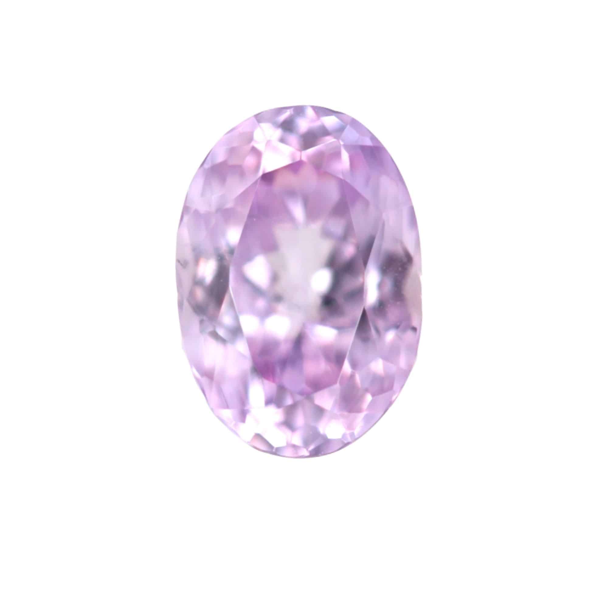 Oval shape sapphire pink gemstone 1.03ct 