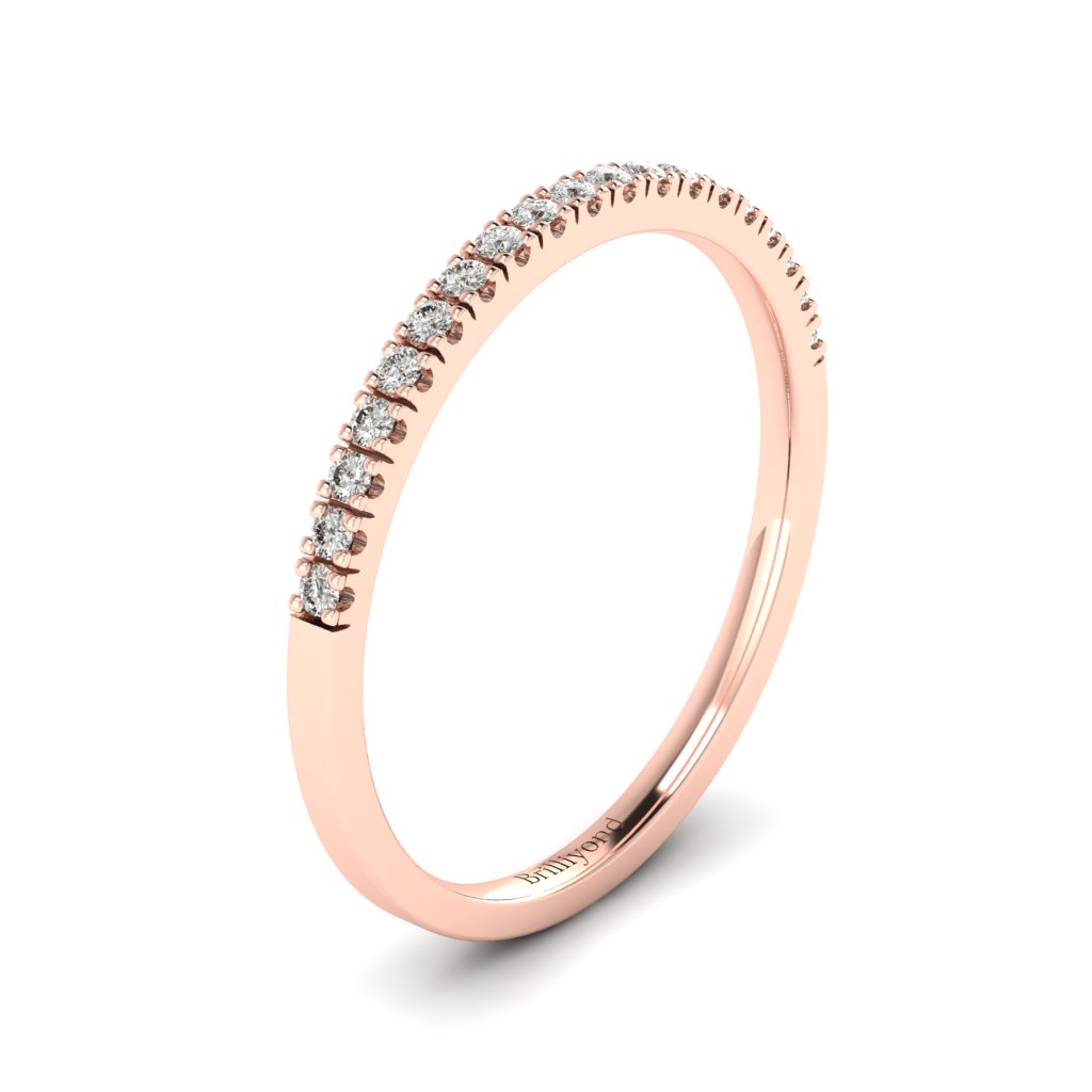 Rose Gold Wedding Ring Valentino