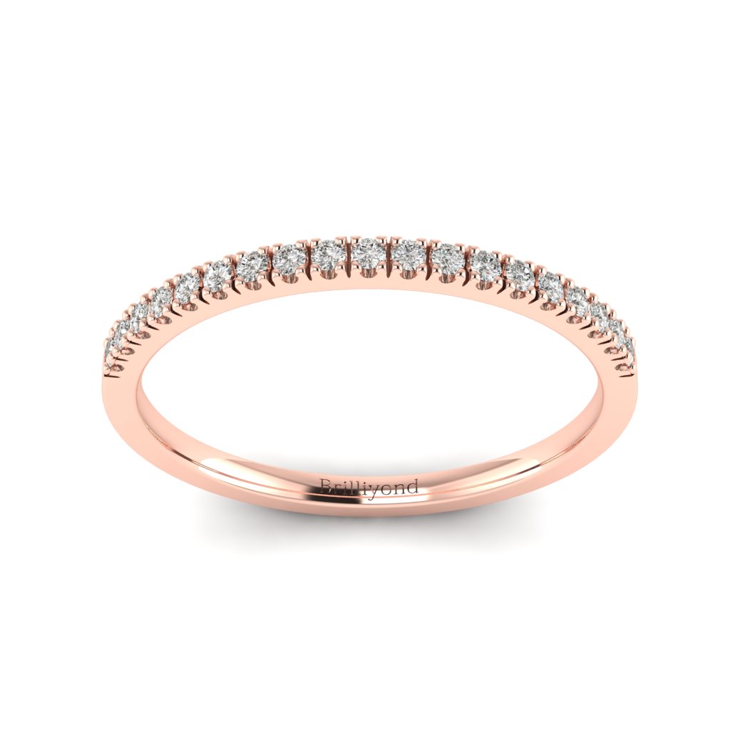 Rose Gold Wedding Ring Valentino_image4