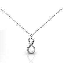 This is the true infinity love necklace. If you need a really beautiful infinity Image3Description go for this.\nThis everyday pendant can be worn in occation. This pendant is Image3Descriptioned in Australia and&nbsp;finely fabricated under the direct supervision of Brilliyond.\nThis is 3D printed and casted from 3D computer models to preserve the Image3Description as it is.\nFor the premium quality craftsmanship, the Image4Descriptions are manually set by hand and then the entire piece is hand