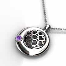 Express your compassion and embellish the outfit with this shield of peace with a Heart pattern. This is a unique original Australian Image3Descriptions by Brilliyond and you won't find this anywhere else.\nWe have given enormouse attention to every details of these desings. This Heart shied comes in a Dome Image6Description.\nThis pendant is casted as a single piece and the Image4Description has set afterwards by hand. This prevents any irregularities and welders marks. Hand finishing and polis