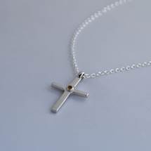 Must have clean cross Image3Description for everyday wear. This pendant is 2cm long, 2.5mm thick and weight slightly above 5.20 grams, something you wouldn't find for this price.</p>\nVery solidly made out of sterling silver and the shine will last long due to the rhodium plating over it.</p>\nThis is a perfect valentine day gift. Order this before you miss out!</span></p>\nShipping to Melbourne, Sydney, Perth, Brisbane, Adelaide, Gold Coast, Hobart, Darwin.\nImage4Description :  Citrine\nImage4