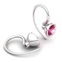 Garnet Imperial Cone Hook Earrings