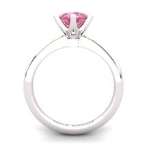 Garnet Artisanal Tarda Solitaire Ring