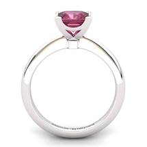 Garnet Artisanal Magic of Love Solitaire Ring