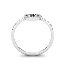 Onyx Lovably Heart Ring