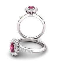 The Royal Heritance White Gold Engagement Ring