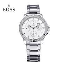 BOSS Germany watch women luxury brand diamond stainless steel multifunction watch