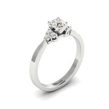 Platinum Brilliant Cut Diamond Engagement Ring Jasmine