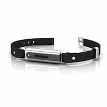 Brilliyond Smart Fitbit Bangle White Sapphire Panther