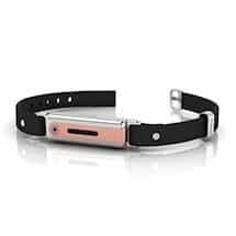 Brilliyond Smart Fitbit Bangle Pink Sapphire White and Rose Gold Jaguar