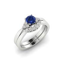 Diamond Wedding Band in White Gold