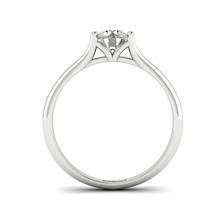 Diamond Solitaire Engagement Ring Preen in White Gold 