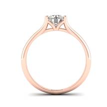 Solitaire Diamond Engagement Ring Preen in Rose Gold 