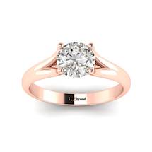 Solitaire Diamond Engagement Ring Preen in Rose Gold 