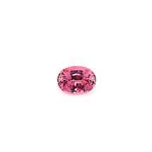 Cherry pink oval shape natural pink sapphire