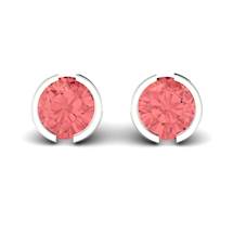 Padparadscha White Gold Eye of Venus Design