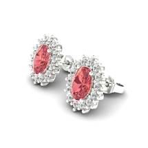 Padparadscha White Gold Princess Kate Design