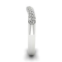 White Sapphire White Gold Eternity Ring Que Sera
