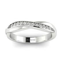 White Gold Diamond Eternity Ring Seleena