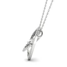 Diamond White Gold Fine Gemstone Necklace Horus