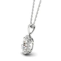 Diamond White Gold Fine Gemstone Necklace Juliet