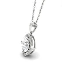 Diamond White Gold Fine Gemstone Necklace Levin
