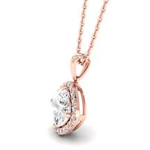 Diamond Rose Gold Fine Gemstone Necklace Levin