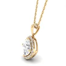 Diamond Yellow Gold Fine Gemstone Necklace Levin