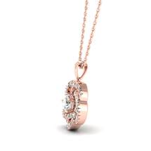 Diamond Rose Gold Fine Gemstone Necklace Dreamtime