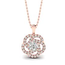 Diamond Rose Gold Fine Gemstone Necklace Dreamtime