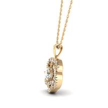 Diamond Yellow Gold Fine Gemstone Necklace Dreamtime
