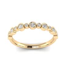Yellow Gold Wedding Ring Alba