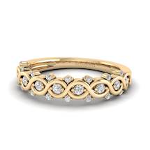 Yellow Gold Wedding Ring Primrose