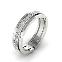 White Gold Wedding Ring Solidity