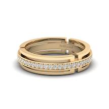 Yellow Gold Wedding Ring Solidity