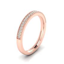 Rose Gold Wedding Ring Aurelia