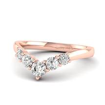 Rose Gold Wedding Ring Meira